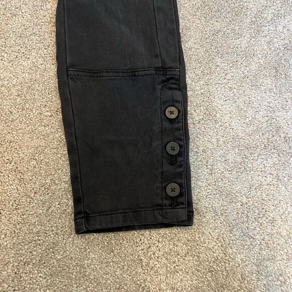 Anthropologie Women's Grey Black Corduroy Pant‎ Lyocel Cotton Size 28 - Picture 3 of 11